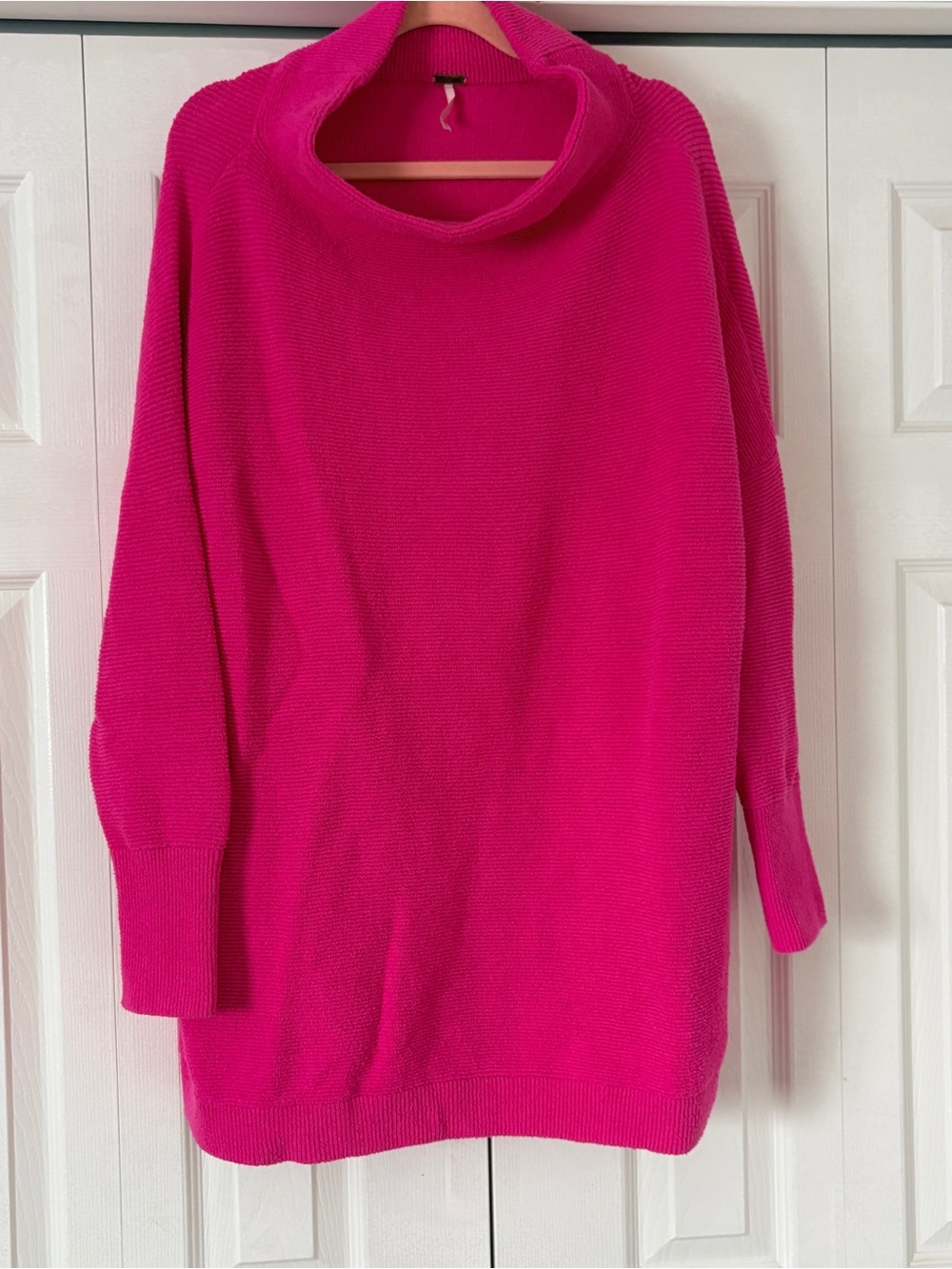 Free People Fuchsia Slouchy Ottoman Tunic